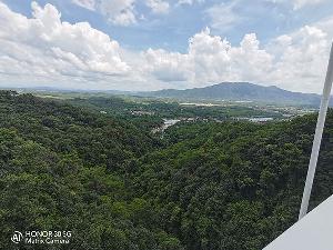 清远牛鱼嘴景区玻璃桥现场